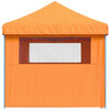 vidaXL Tente de réception pliable escamotable avec 4 parois latérales