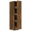 vidaXL Armoire apothicaire Ch&ecirc;ne fum&eacute; 30x42,5x150 cm Bois d'ing&eacute;nierie