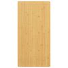 vidaXL Dessus de table 50x100x1,5 cm bambou