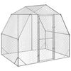 vidaXL Poulailler 2,5x2x2,25 m acier galvanis&eacute;