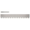 vidaXL Bordure de Pelouse 30 pc 100 x 0,05 x 15 cm Acier patin&eacute;