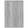 vidaXL Buffet sonoma gris 60x31x84 cm bois d'ingénierie