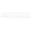 vidaXL Chenil d'ext&eacute;rieur pour chiens argent&eacute; 8x16x2 m acier galvanis&eacute;