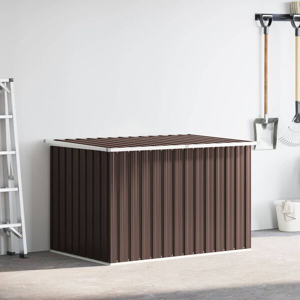 vidaXL Bo&icirc;te de rangement de jardin Marron 171x99x93 cm
