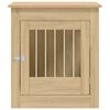 vidaXL Meuble de cage pour chiens ch&ecirc;ne sonoma 64,5x80x71 cm