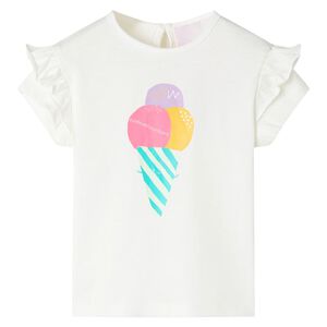 T-shirt pour enfants &eacute;cru 116