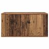 vidaXL Meuble TV mural Bois ancien 80 x 34,5 x 40 cm Bois d'ing&eacute;nierie