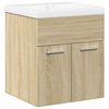 vidaXL Ensemble de meubles de salle de bain 2 pcs chêne sonoma