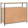 vidaXL Buffet Ch&ecirc;ne Sonoma 100x35x80 cm Bois d'ing&eacute;nierie
