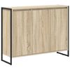 vidaXL Meuble d'appoint Sonoma 96,5 x 30 x 75 cm Bois d'ing&eacute;nierie