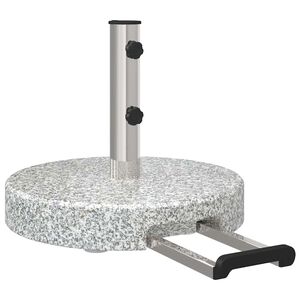 vidaXL Pied de parasol Gris &Oslash; 45 x 37,5 cm Granite