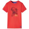 T-shirt enfants rouge 104