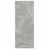 vidaXL Armoire suspendue avec porte Riga Gris b&eacute;ton 40 x 31 x 100 cm
