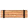 vidaXL Meuble TV 130x40x40 cm Bois d'acacia solide