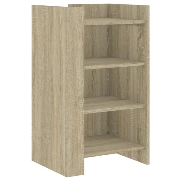vidaXL Buffet ch&ecirc;ne sonoma 45x35x75 cm bois d'ing&eacute;nierie