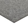 vidaXL Dalles de tapis de sol 20 pcs 5 m² 50x50 cm Gris
