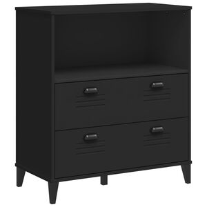 vidaXL Biblioth&egrave;que VIKEN noir 80x40x90 cm bois d'ing&eacute;nierie