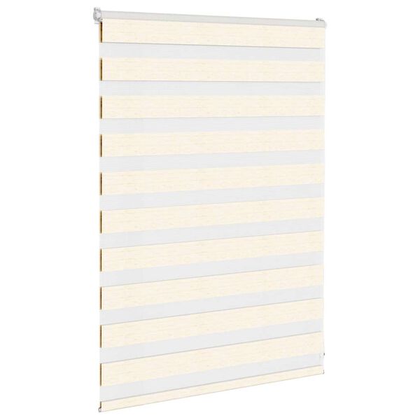 vidaXL Store z&egrave;bre beige marbr&eacute; largeur du tissu 100,9 cm polyester