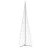 vidaXL Arbre de No&euml;l c&ocirc;ne 3000 LED blanc froid 230x800 cm