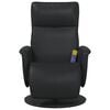 vidaXL Fauteuil de massage inclinable Noir 71 x 90 x 105 cm
