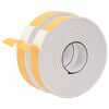 vidaXL Ruban adh&eacute;sif en mousse 2 pc Blanc 40mm x 5m Mousse CR