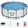 Bestway Ensemble de piscine Steel Pro MAX rond 366x122 cm