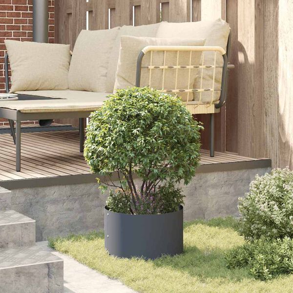 vidaXL Cache-pot de jardin Anthracite 30 x 30 x 20 cm