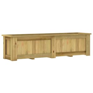 vidaXL Jardini&egrave;re sur&eacute;lev&eacute;e 196x50x50 cm Bois de pin impr&eacute;gn&eacute;