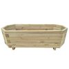 vidaXL Lit surélevé de jardin 100x40x31 cm Bois de pin imprégné