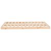vidaXL Cadre de lit sans matelas 120x200 cm bois de pin massif