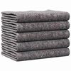 vidaXL Couvertures de déménagement 5 pcs Gris 150 x 200 cm tissu