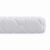 vidaXL Matelas Blanc 80 x 160 cm Tissu jacquard