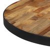 vidaXL Table basse ronde Ø55x40 cm teck de récupération massif