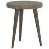 vidaXL Ensemble de tables d'appoint 3 pcs Gris MDF et fer