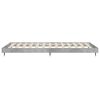vidaXL Cadre de lit sans matelas gris béton 75x190 cm
