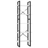 vidaXL Biblioth&egrave;que &agrave; 5 niveaux Blanc 60x30x175 cm Bois ing&eacute;nierie