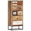 vidaXL Armoire à tiroirs 45 x 30 x 105 cm Bois de récupération massif