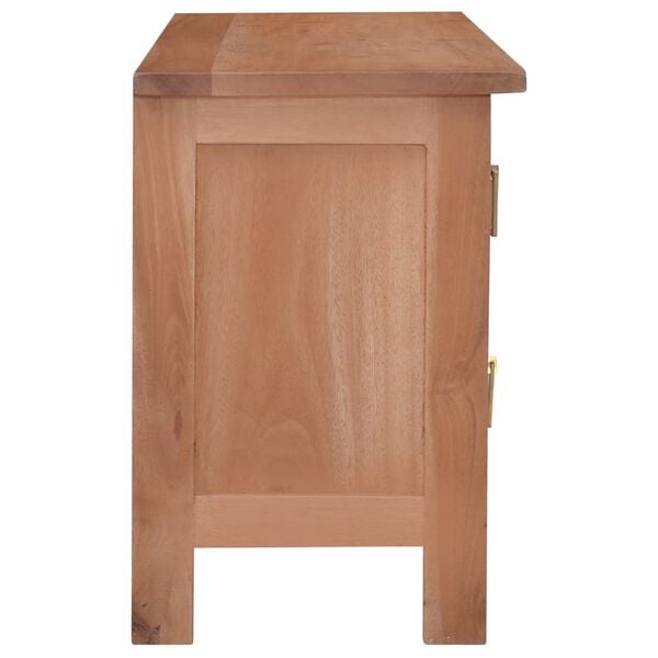 vidaXL Meuble TV 100x30x45 cm bois d'acajou massif