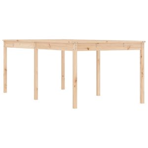 vidaXL Table de jardin 203,5x100x76 cm bois massif de pin