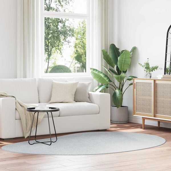 vidaXL Tapis HUARTE Gris 160 x 230 cm Polyester