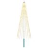 vidaXL Guirlande lumineuse de sapin de No&euml;l avec piquet et m&acirc;t 250 cm
