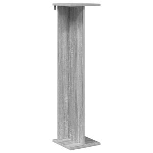 vidaXL Support de Plante Gris Sonoma 25 x 25,5 x 100,5 cm