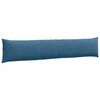 vidaXL Coussins de canapé 2 pcs Bleu 200 x 40 cm