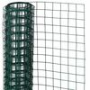 Nature Treillis carr&eacute; 1x2,5 m 25 mm Acier enduit de plastique Vert