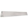 vidaXL Bordure de Pelouse Argent 450 x 0,05 x 15 cm Acier inoxydable