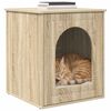 vidaXL Maison pour chat Sonoma 53 x 52 x 62 cm Bois d'ing&eacute;nierie