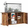vidaXL Support pour aquarium vieux bois 121x41x58 cm bois d'ing&eacute;nierie
