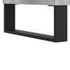 vidaXL Buffet haut gris b&eacute;ton 69,5x31x115 cm bois d'ing&eacute;nierie