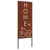 vidaXL &Eacute;cran de confidentialit&eacute; de jardin Fretwork Rouill&eacute; 50 x 140 cm