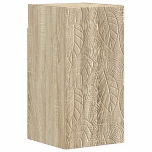 vidaXL Armoire murale de salle de bain DELFT Ch&ecirc;ne Sonoma
